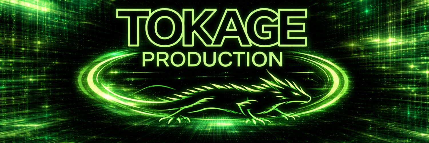 TOKAGE PRODUCTION 公式 banner