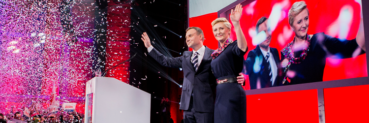 Andrzej Duda banner