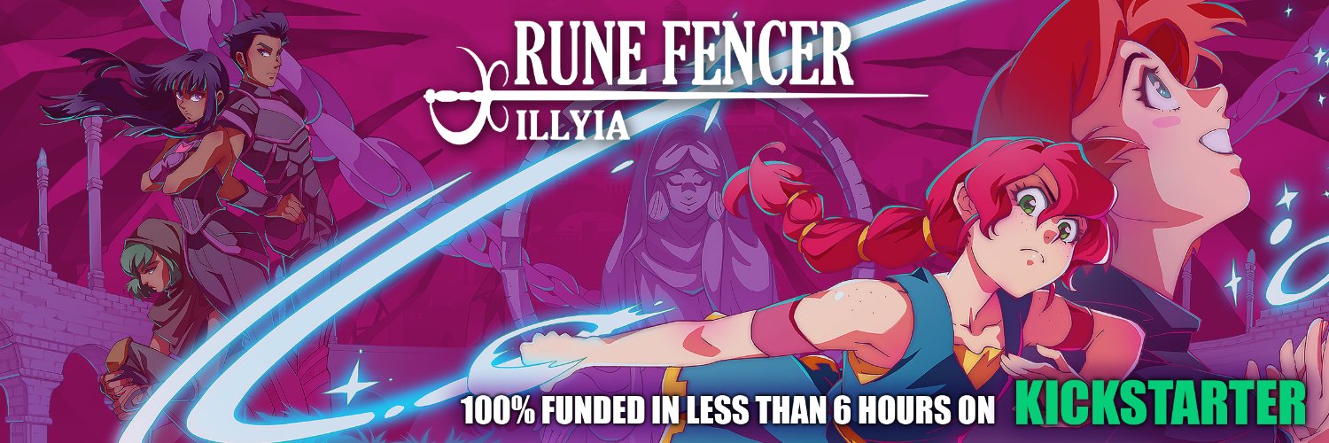 Alex M-O | Wishlist Rune Fencer Illyia on Steam! banner