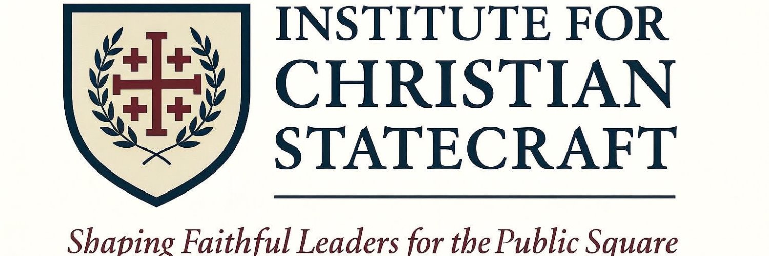Institute for Christian Statecraft banner