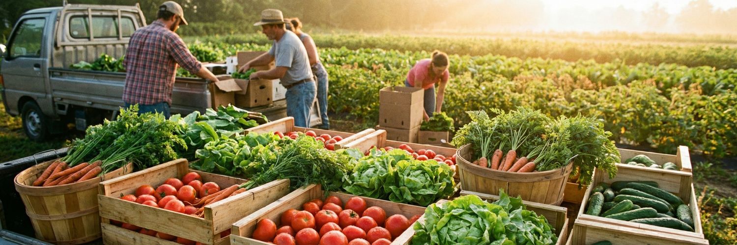 朝採れダッシュ 🚚 畑から即日発送 banner