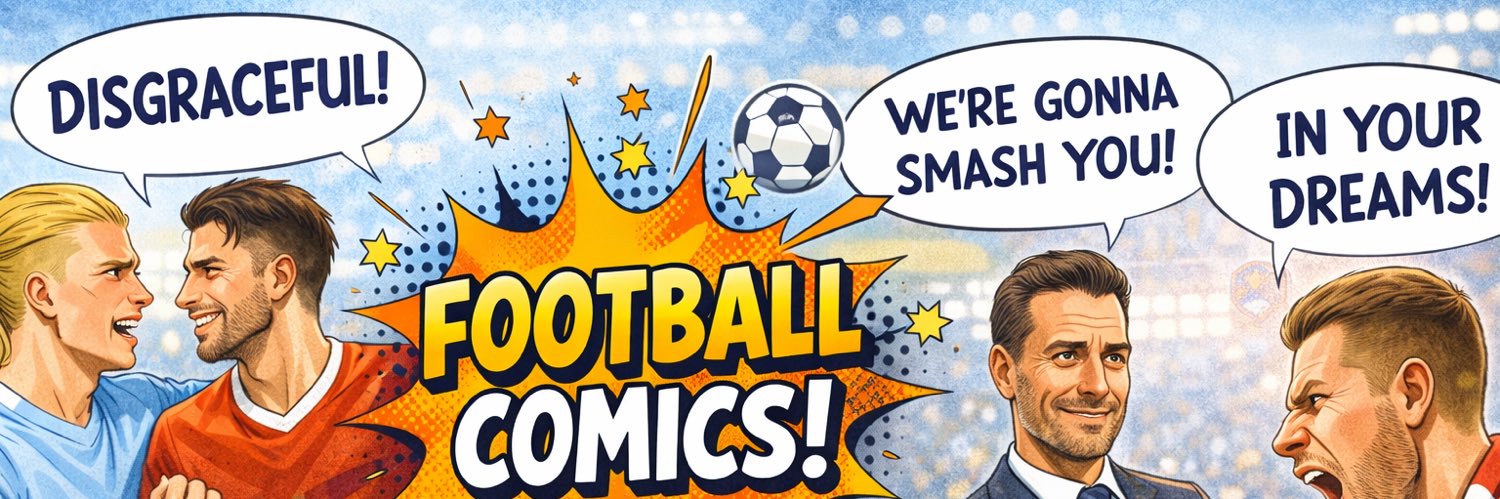 Football Comic banner