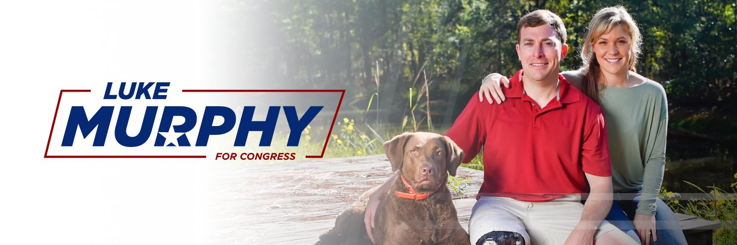 Luke Murphy For Congress 🇺🇸 banner