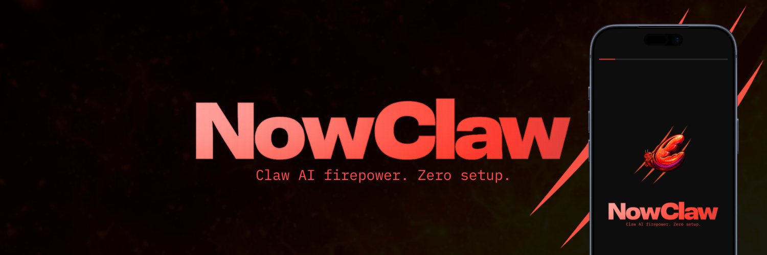 NowClaw🦞 banner