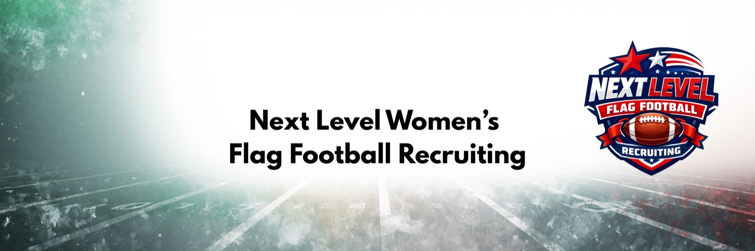 Next Level Women’s Flag Football Recruiting banner
