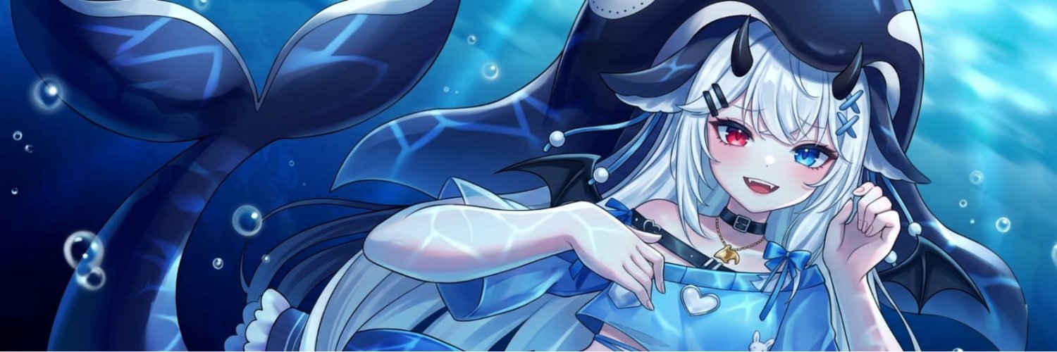 ✧ Cloudy Cute ✧🌊 Aquati🌊 Vtuber 🌊 banner