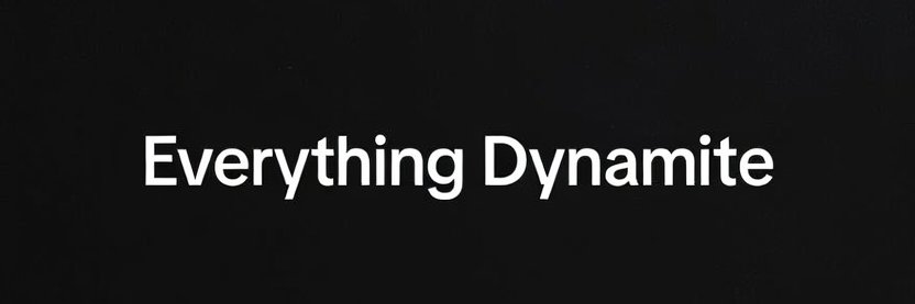 Dynamite banner