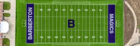 Barberton Football banner
