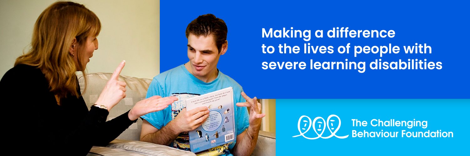 The Challenging Behaviour Foundation's banner