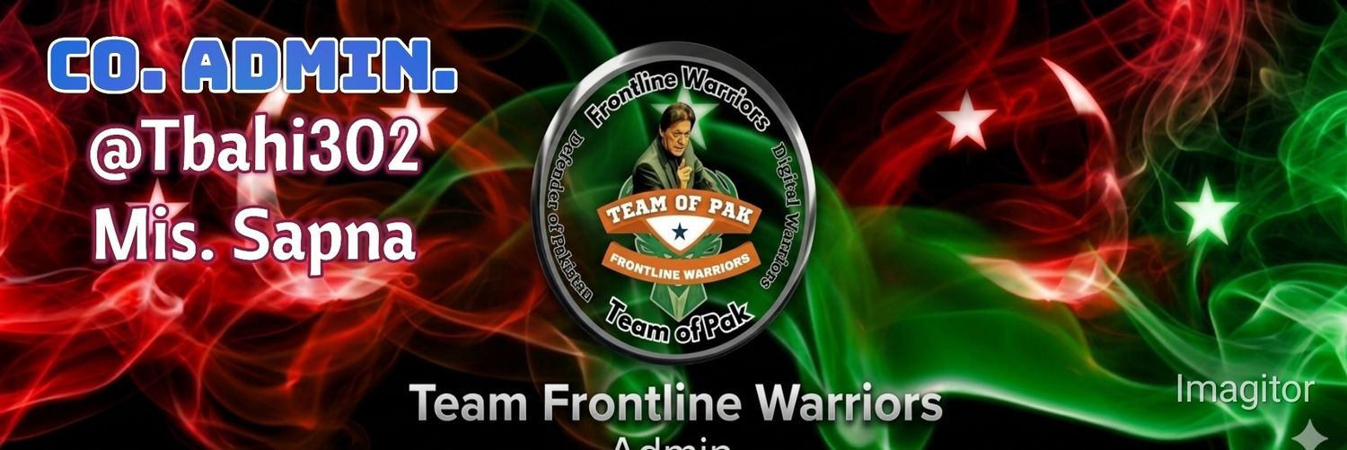 sapna team flw P T I 🇧🇫🏏🥷 banner