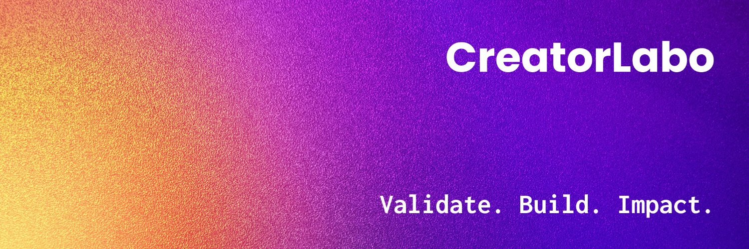 CreatorLabo banner
