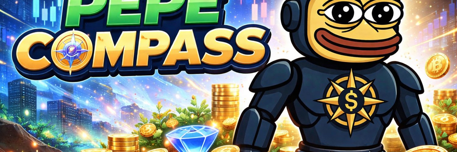 Pepe Compass 🧭 banner