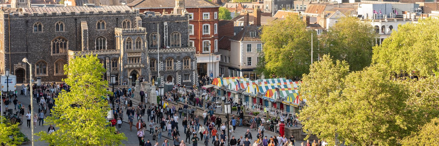 Norfolk & Norwich Festival banner