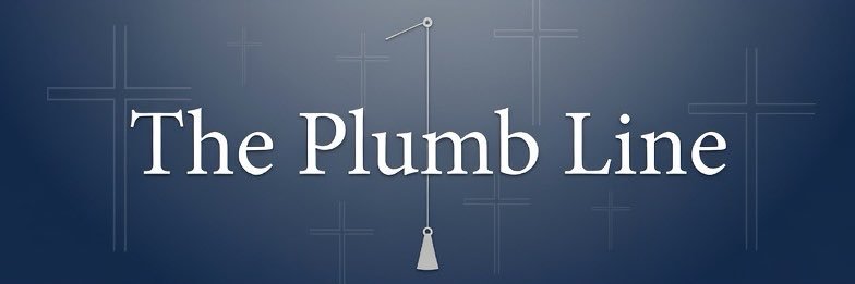 The Plumb Line banner