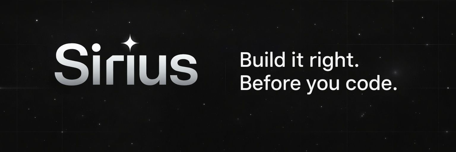 Sirius AI banner