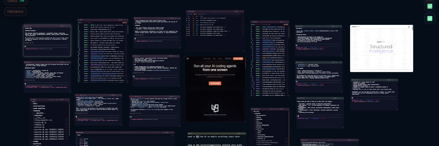 49 Agents IDE - IDE for Agentic Coding banner