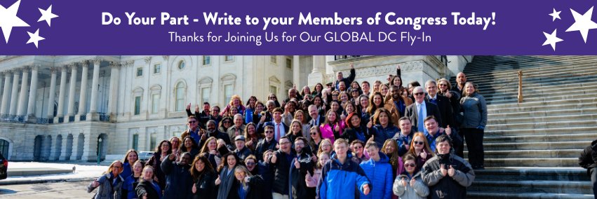 Global Down Syndrome Foundation banner