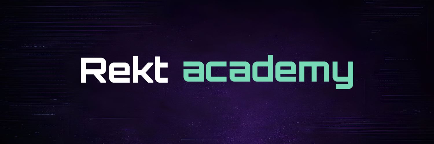 REKT academy banner