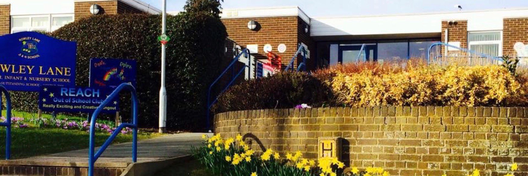 Rowley Lane PTA banner