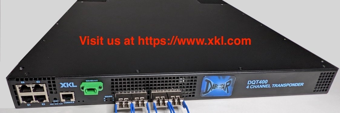 XKL Optical Networking Solutions banner