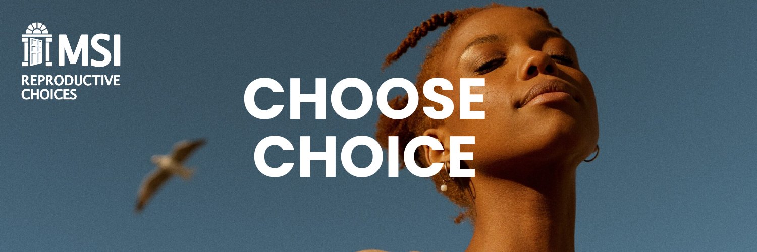 MSI Reproductive Choices's banner