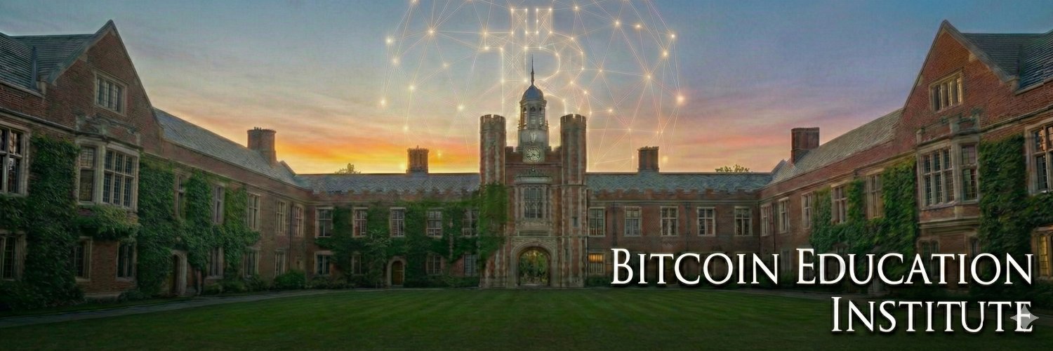 Bitcoin Education Institute banner