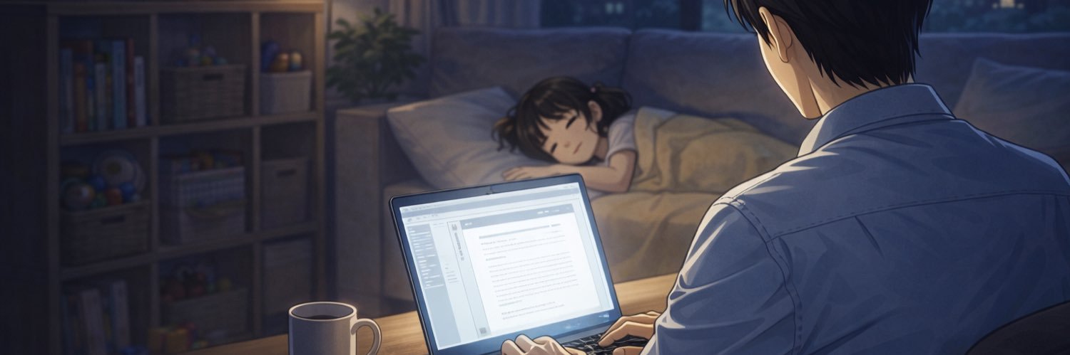 28歳会社員｜家族のための副業×投資 banner