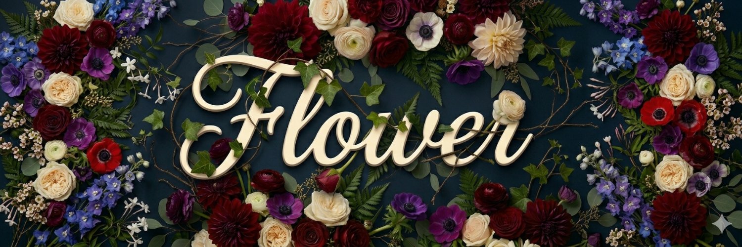 Flower banner