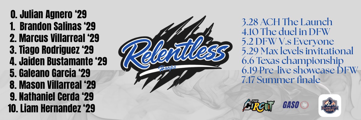 RelentlessHoops banner
