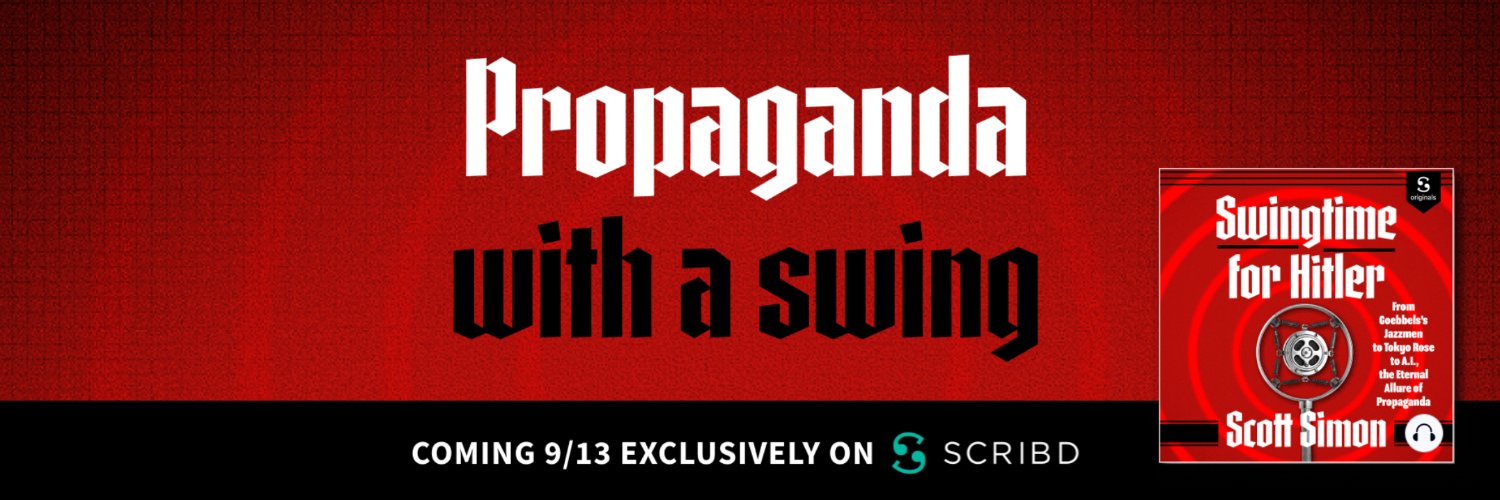 Scott Simon's banner