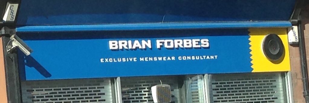 Brian Forbes's banner