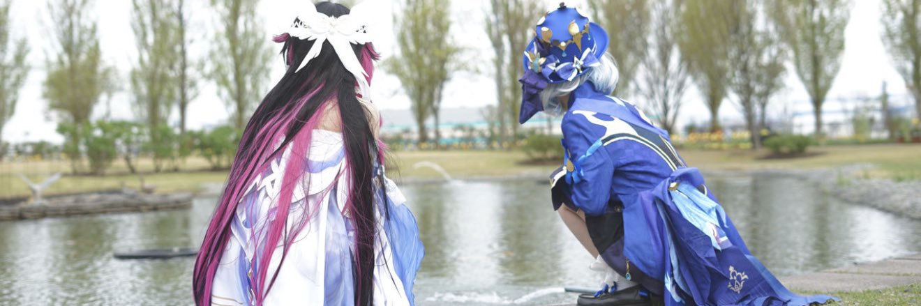 るあ 𝐍𝐞𝐱𝐭▶▷▶【4.29 原神 コロンビーナ（？）】 【7.4海ロケ🌊デンレゼ併せ】 banner