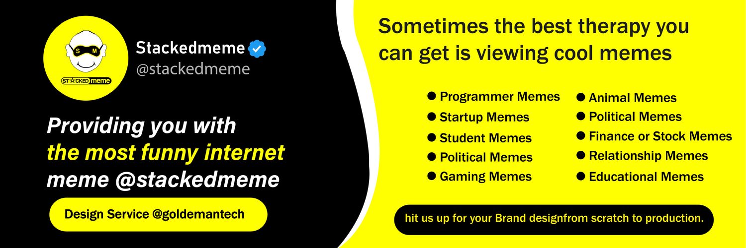 Stackedmeme's profile banner image