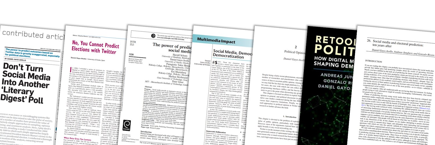 Daniel Gayo-Avello banner