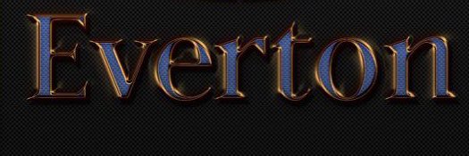 UP THE TOFFEES banner