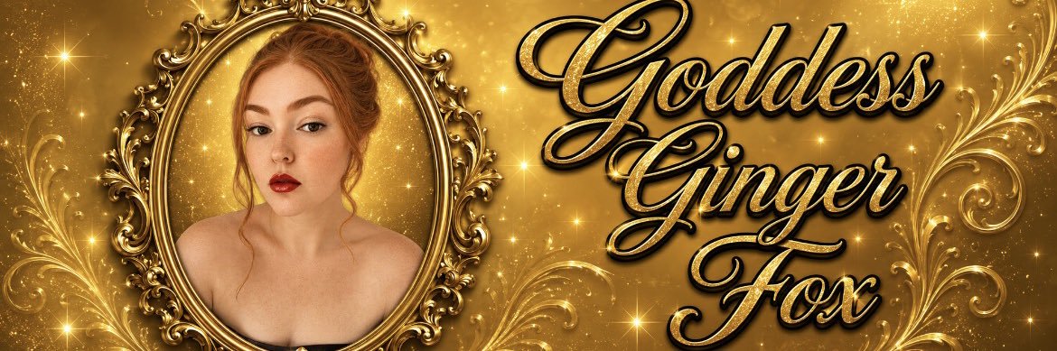 Goddess Ginger_Fox 🎂 7 Aug 🎈 banner