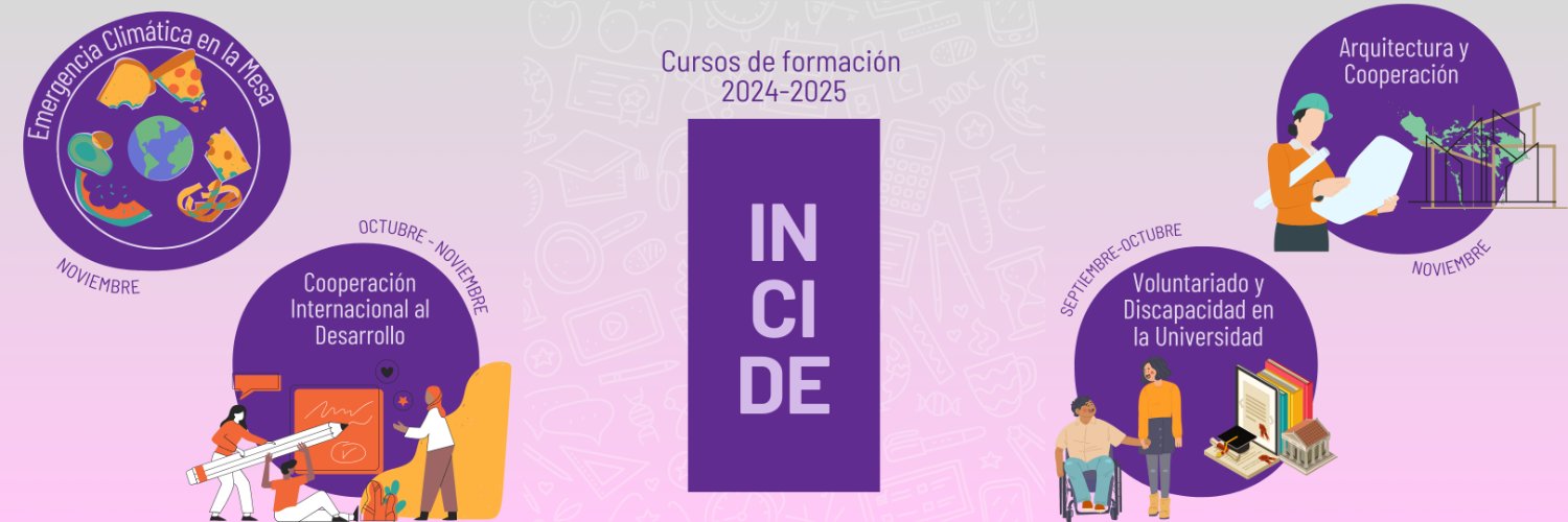 Cooperación al Desarrollo UPV banner