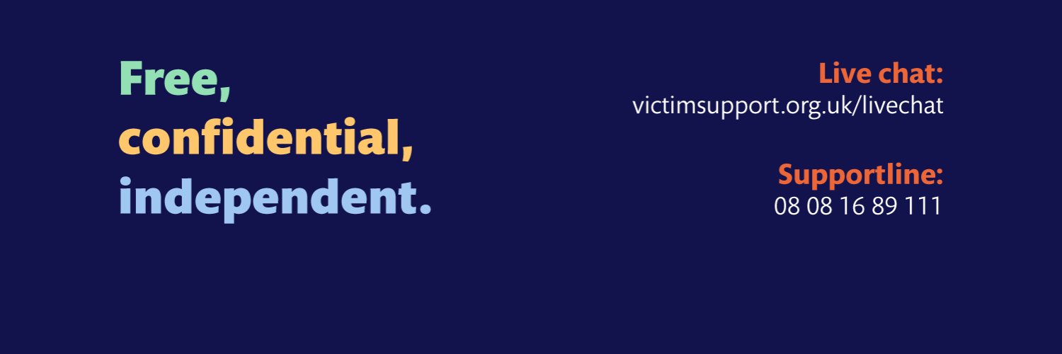 Victim Support banner
