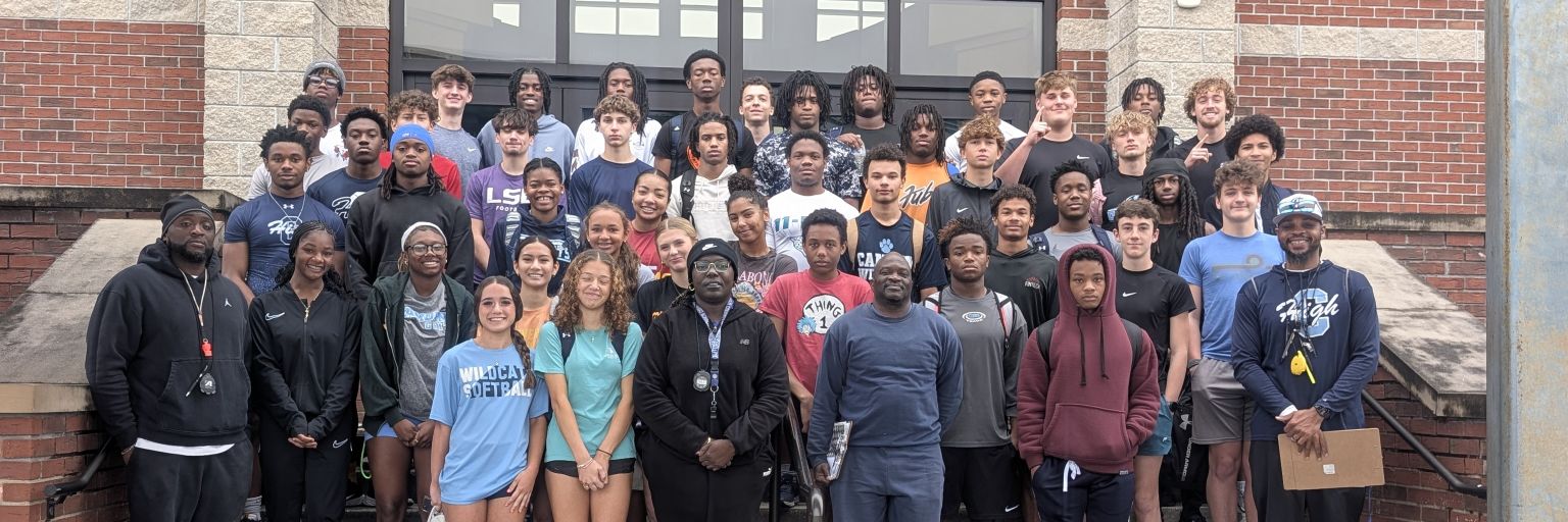 Camden County Track Team banner