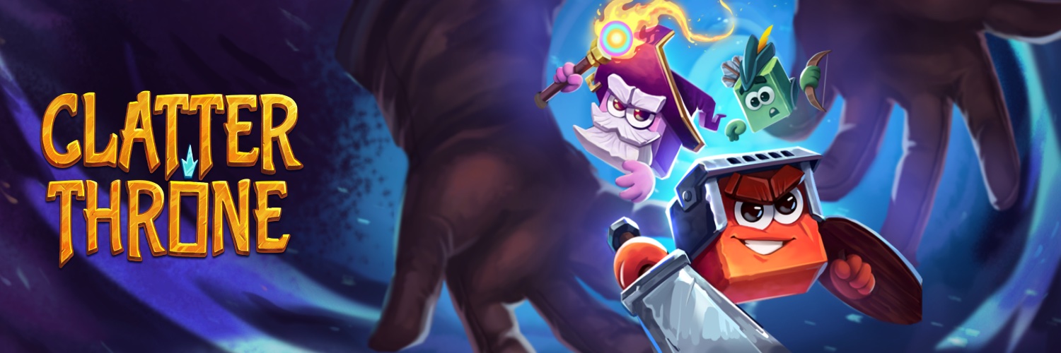 Clatter Throne 🎲 autobattler roguelike banner