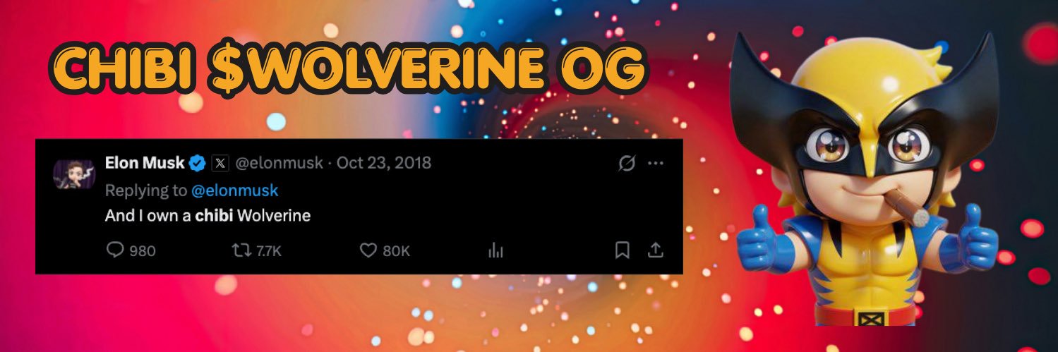 Chibi Wolverine banner