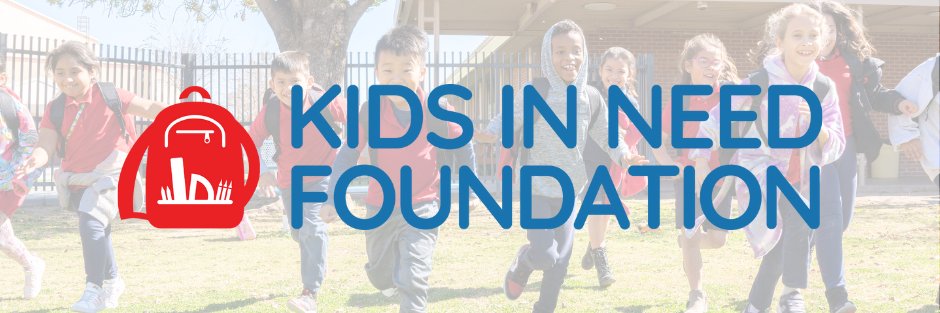 Kids In Need Foundation banner