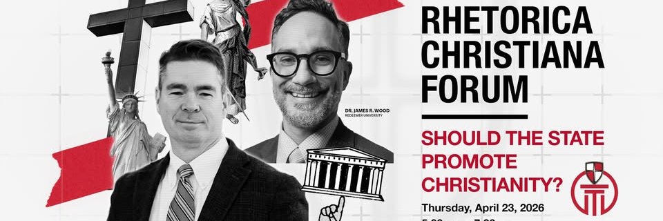 Rhetorica Christiana Forum (William Carey Univ.) banner