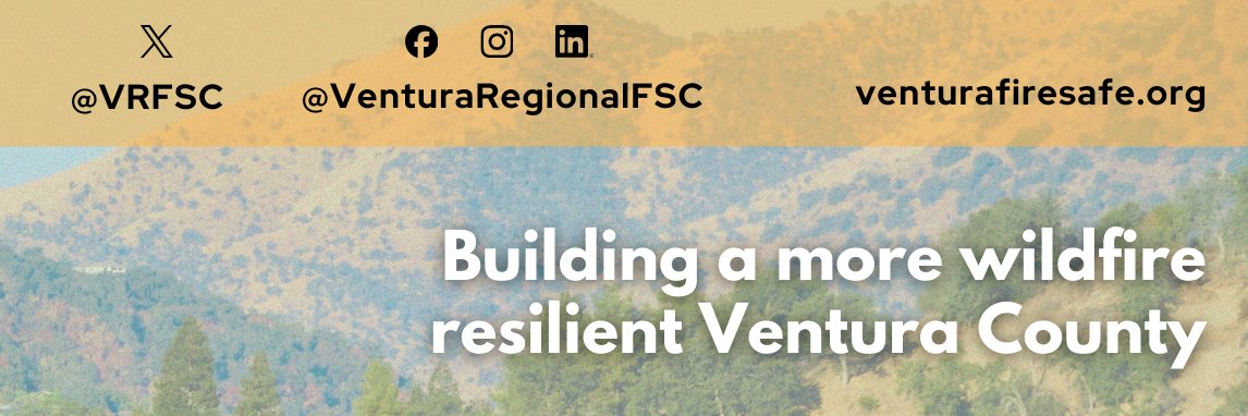 Ventura Regional Fire Safe Council banner