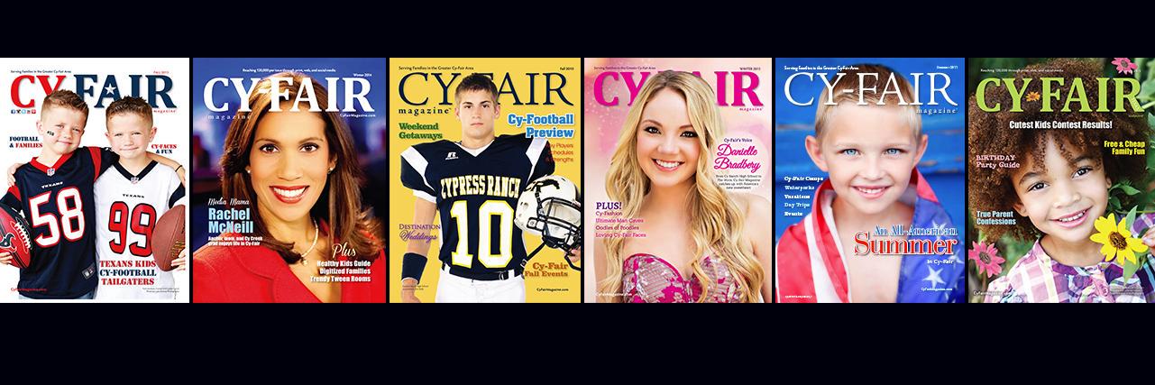 Cy-Fair Magazine banner