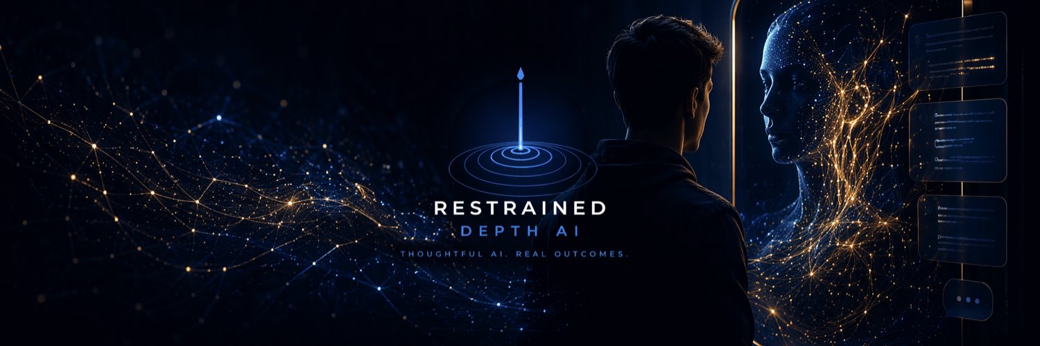 Restrained Depth AI banner