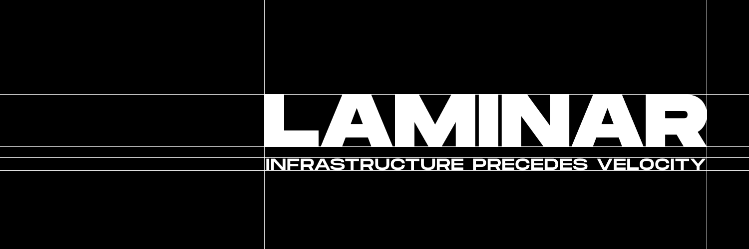Laminar banner