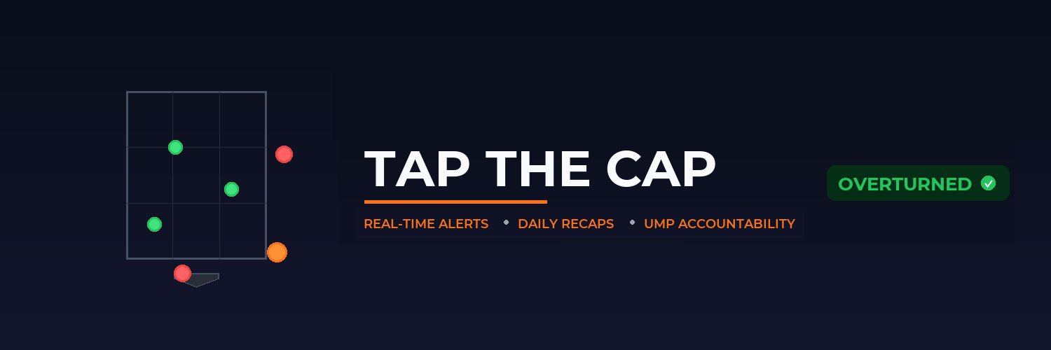 Tap The Cap banner