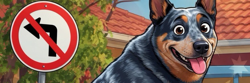 The Blue Heeler Supporter banner