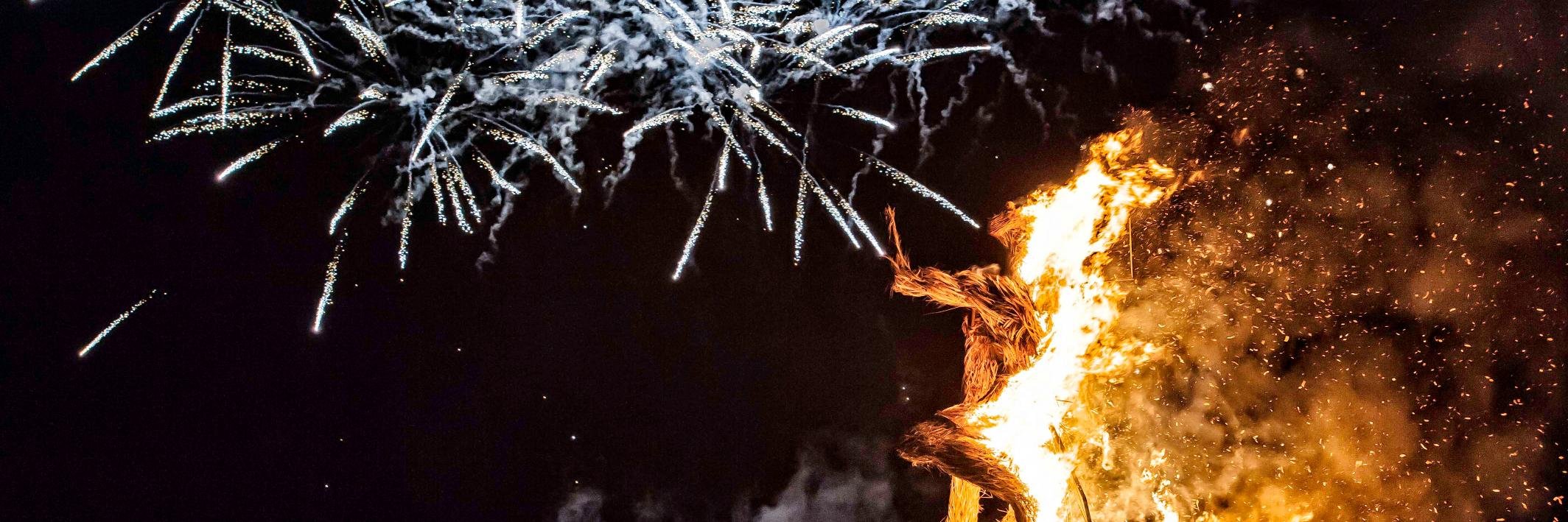 Wickerman Festival banner